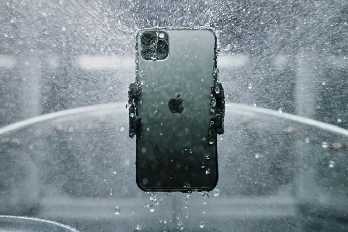 Apple iPhone 11 Pro во время теста