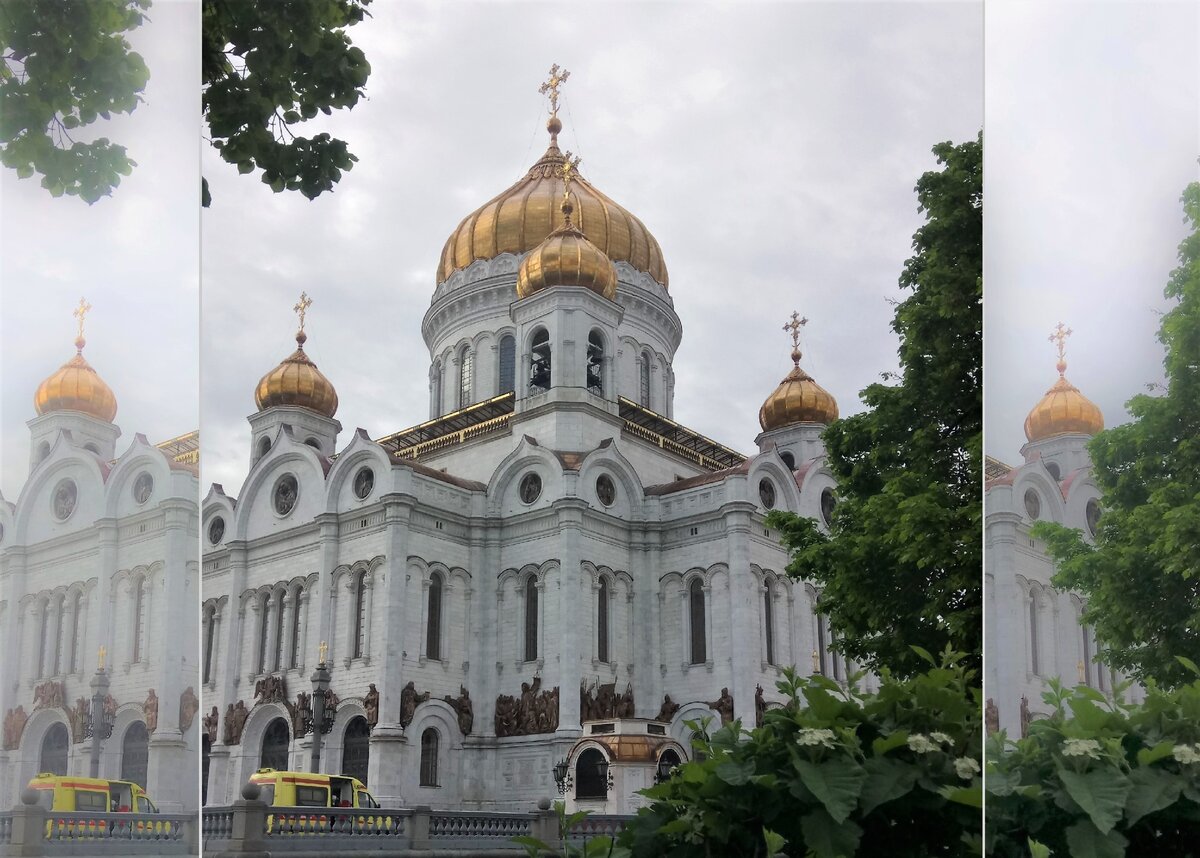 Храм Христа Спасителя. Фото сделано мной в день посещения мощей (май 2017 г.)