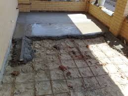 Как залить полы в бане под слив – делаем бетонные полы