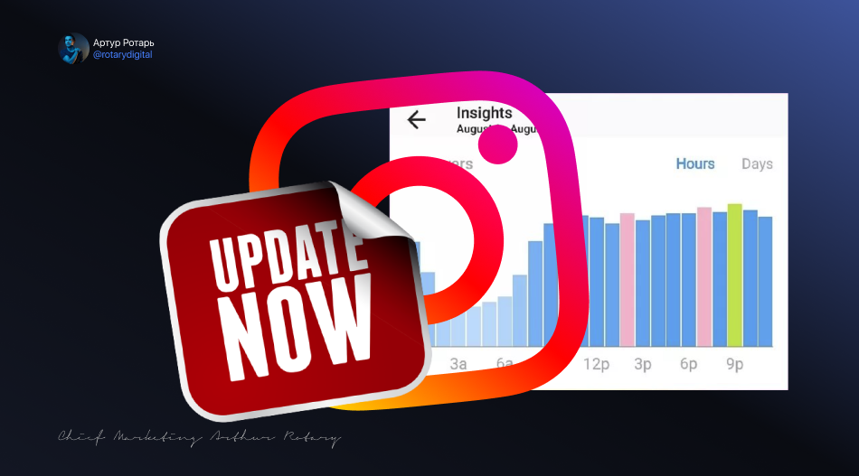 Обновленная статистика Instagram!