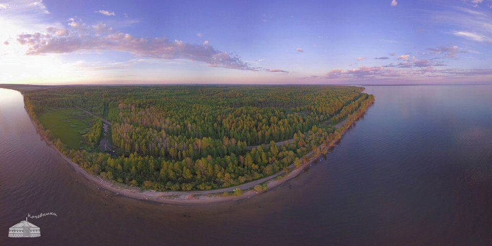 панорама с квадрокоптера