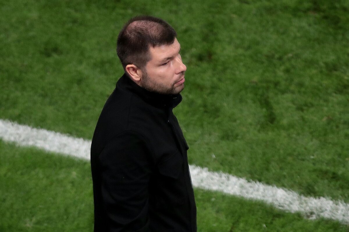 Главный тренер "Краснодара" Мурад Мусаев. Фото - Global Look Press.