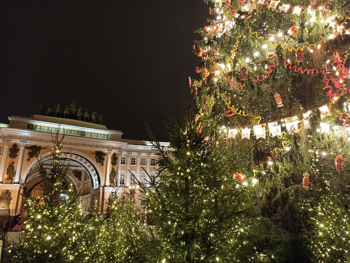 новый год в санкт петербурге