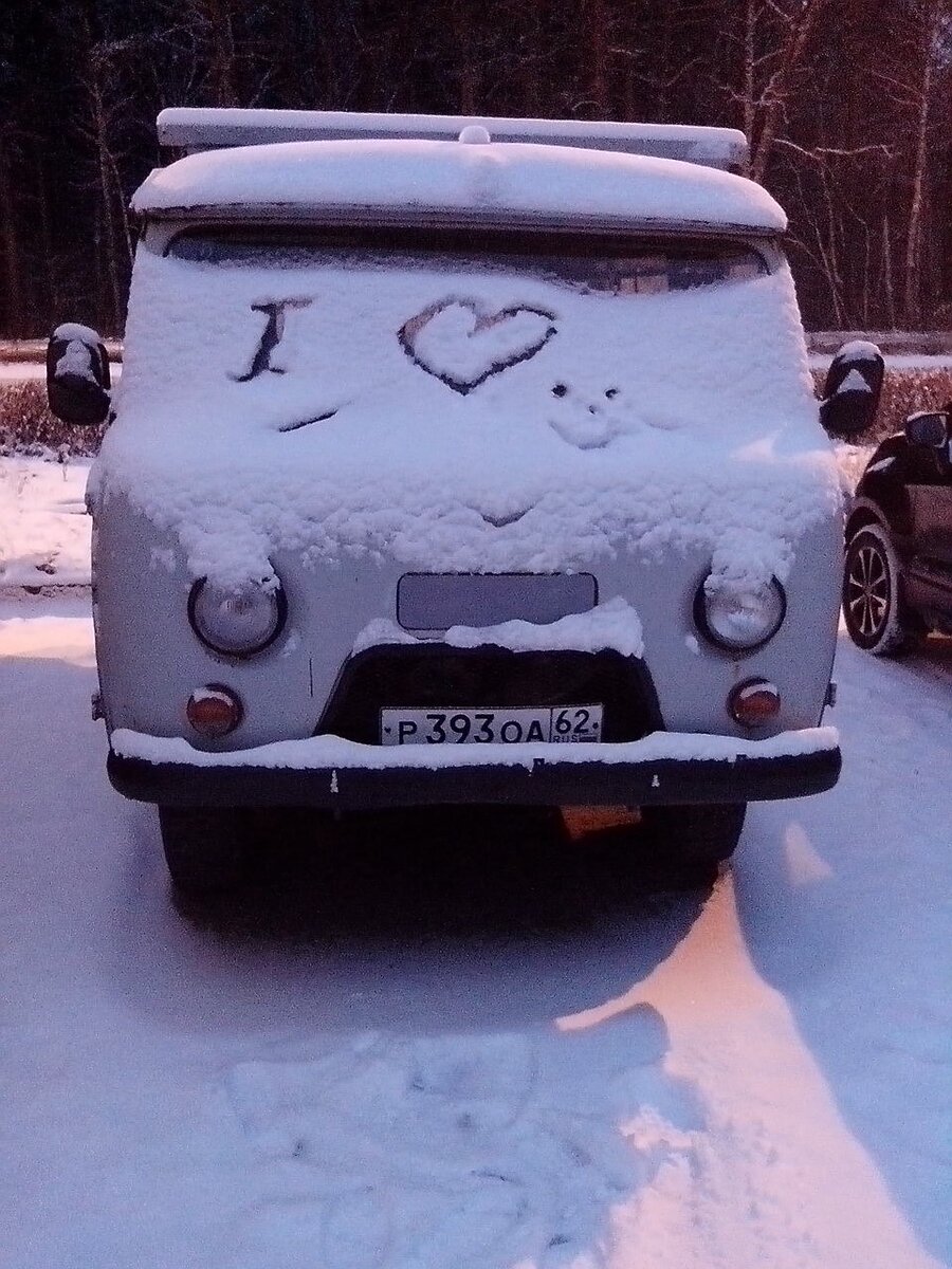 Бухановна зимой