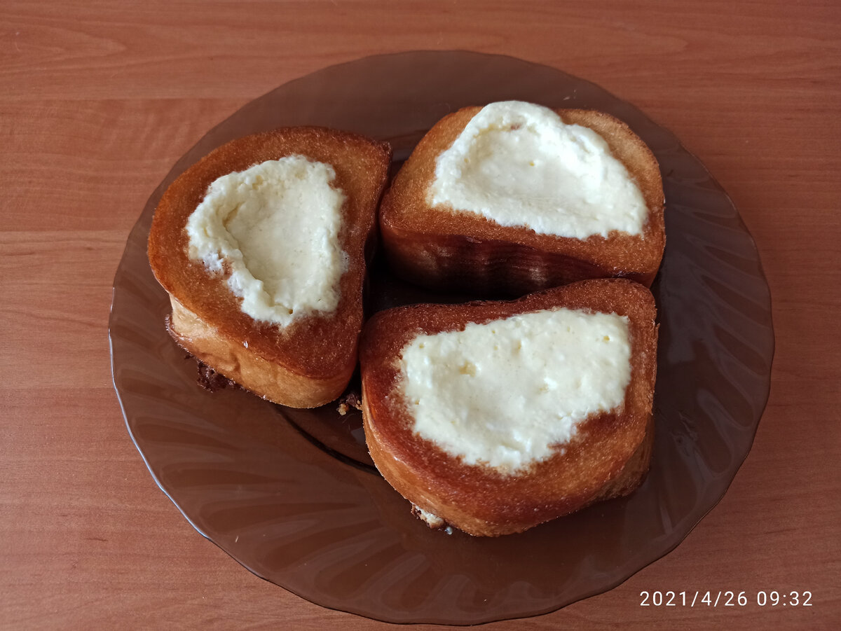 Ватрушки из батона