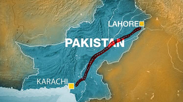 Маршрут прокладки газопровода по территории Пакистана. фото: картинки яндекса.