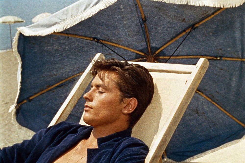 Кадр из фильма «На ярком солнце», версия «Талантливого мистера Рипли» с Аленом Делоном