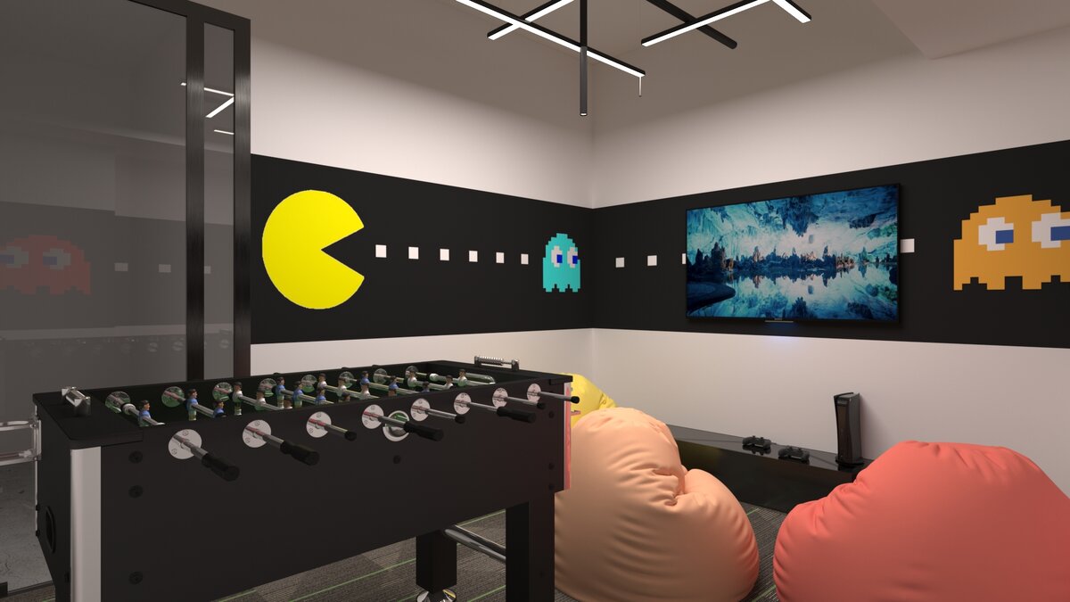 Game-зона в коворкинге Case