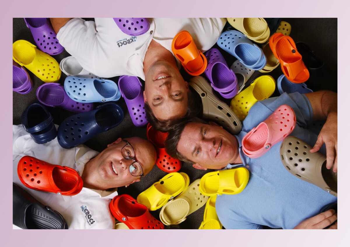 Основатели Crocs: Скотт Симанс, Линдон Хансон, Джордж Бёдекер
