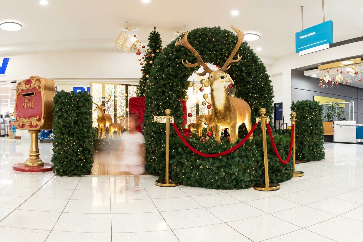 Торговый центр в Калифорнии в октябре