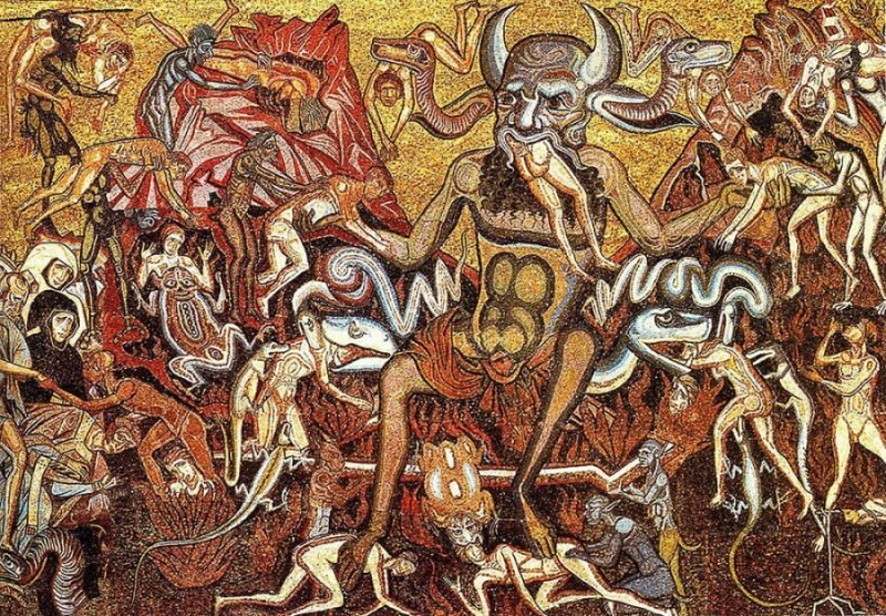 «Антихрист и Дьявол». Фреска Луки Синьорелли