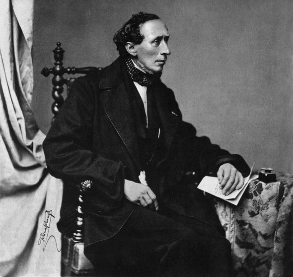 Андерсен в 1860 году 
