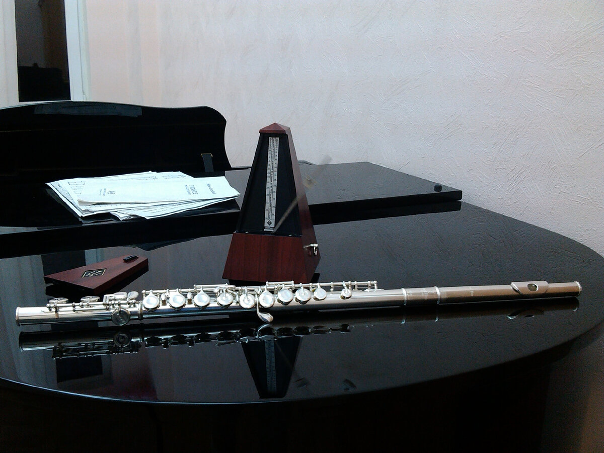 Натюрморт, который можно было лицезреть ежедневно в классе флейтистов