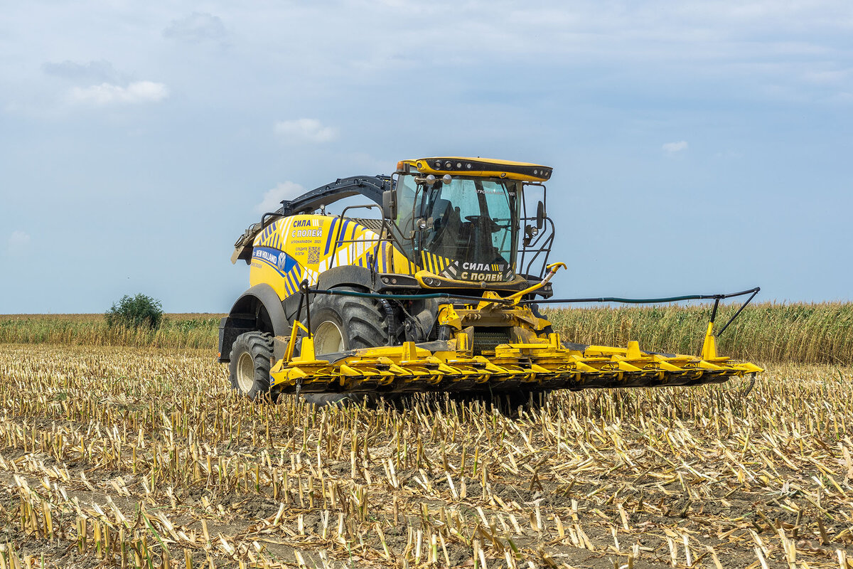 Кормоуборочный комбайн New Holland FR650 — первое лето на полях России | New  Holland. Люди и инновации | Дзен