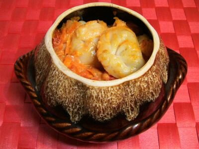 Пельмешки в горшочке
