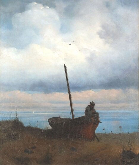 Вид на взморье в окрестностях Петербурга.  1836 год. 