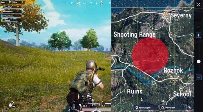 Как поднять репутацию в pubg. Зоны в ПАБГ мобайл. PUBG зона. Красная зона в ПАБГЕ. Зона в ПАБГЕ мобайл.