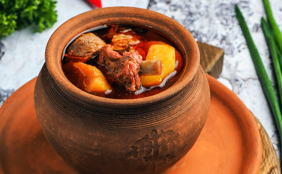 ≡ Традиционная грузинская кухня: рецепт чанахи ᐈ рецепт от Мястории