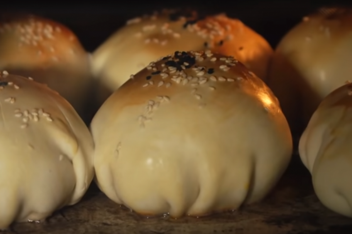    Самса в духовке.