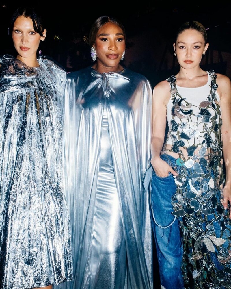 Белла Хадид, Серена Уильямс и Джиджи Хадид