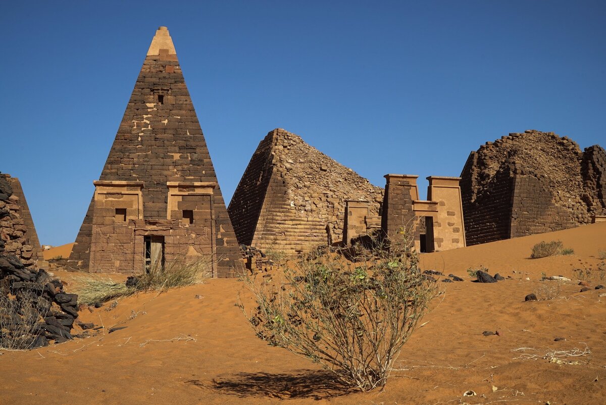 Исторические памятники в Судане.