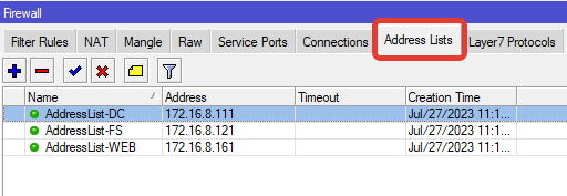 Принцип построения цепочек правил фильтрации трафика В Mikrotik действует принцип - разрешено все что не запрещено.-15