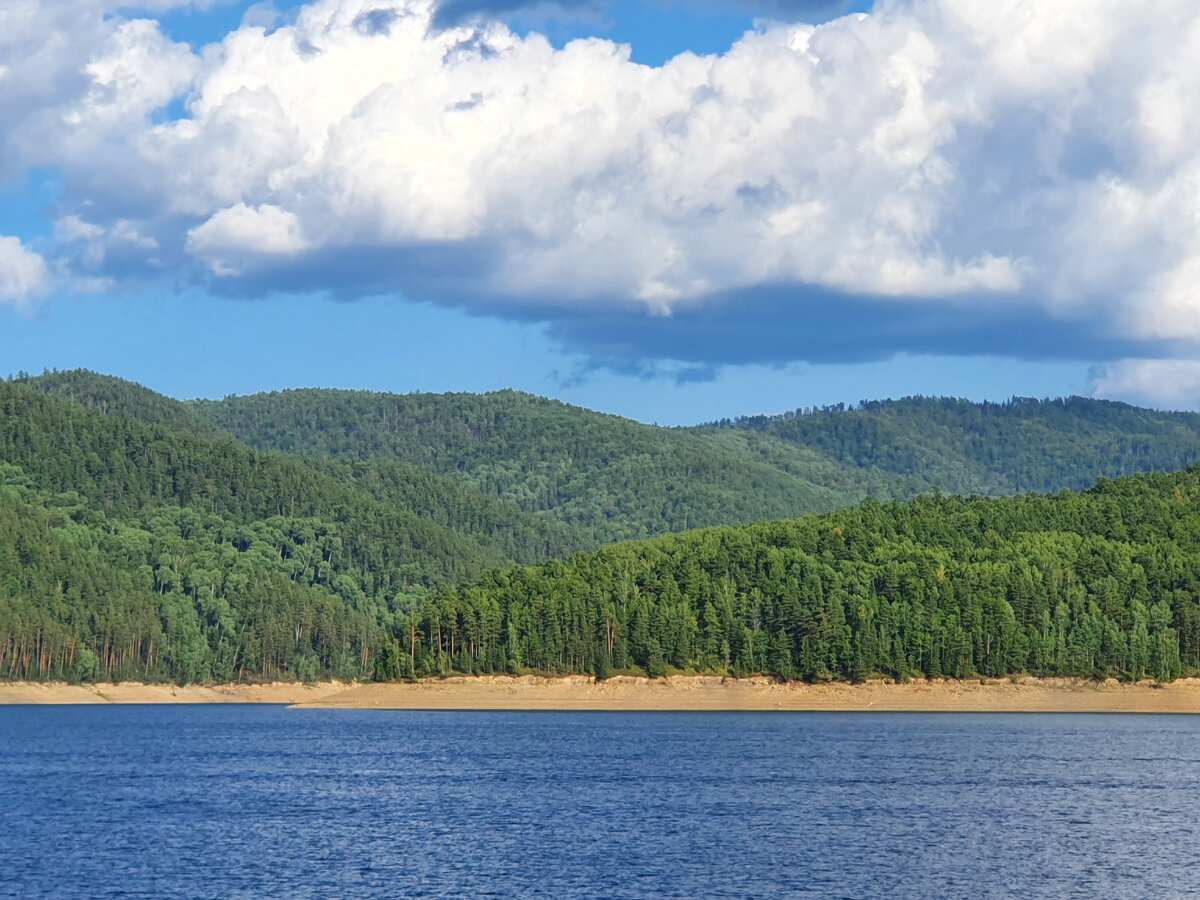 Бахта Красноярское водохранилище