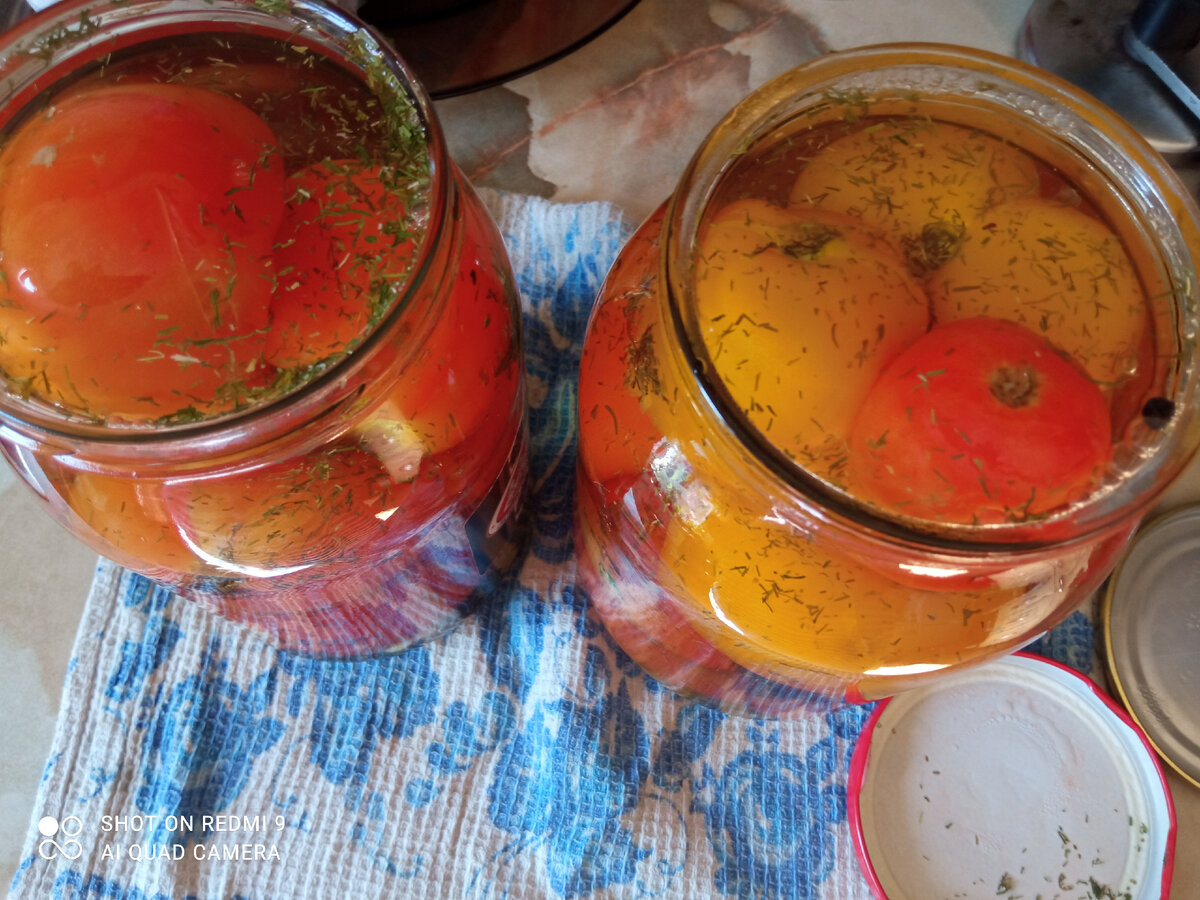 Помидоры с лимонной кислотой на зиму без стерилизации. Вкусный рецепт  по-царски на 1 литр | Блогерство на пенсии | Дзен