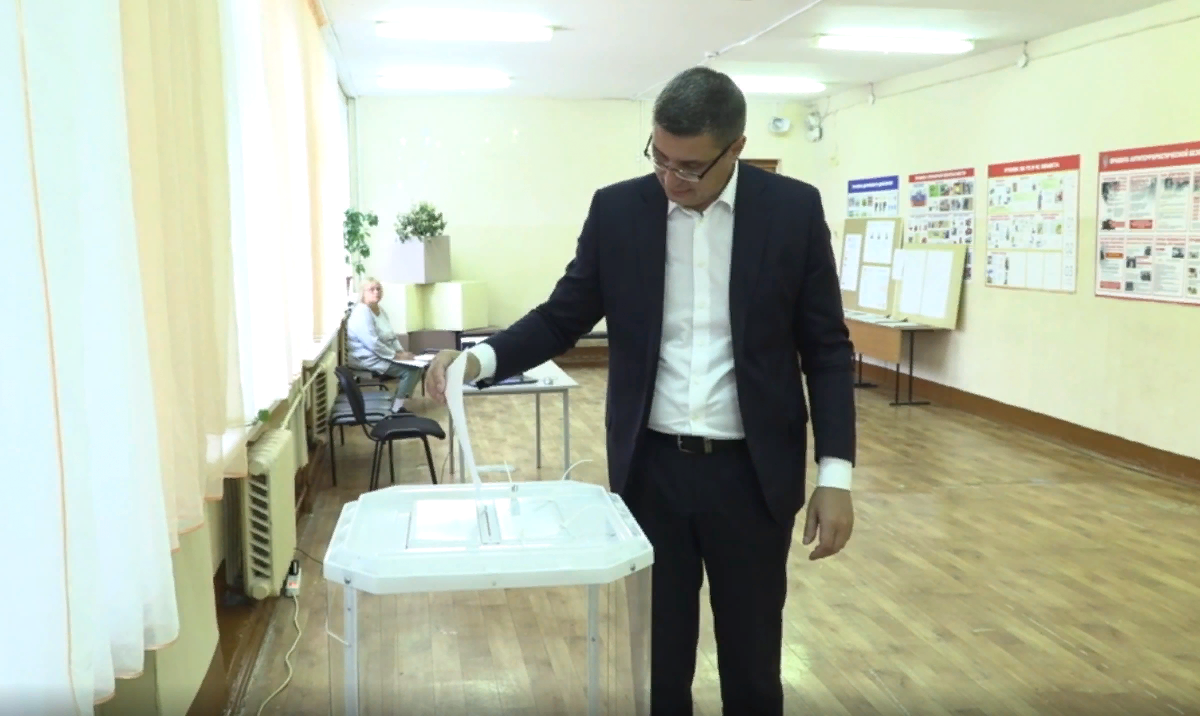 Как проголосовала владимирская область. Авдеев голосовал.
