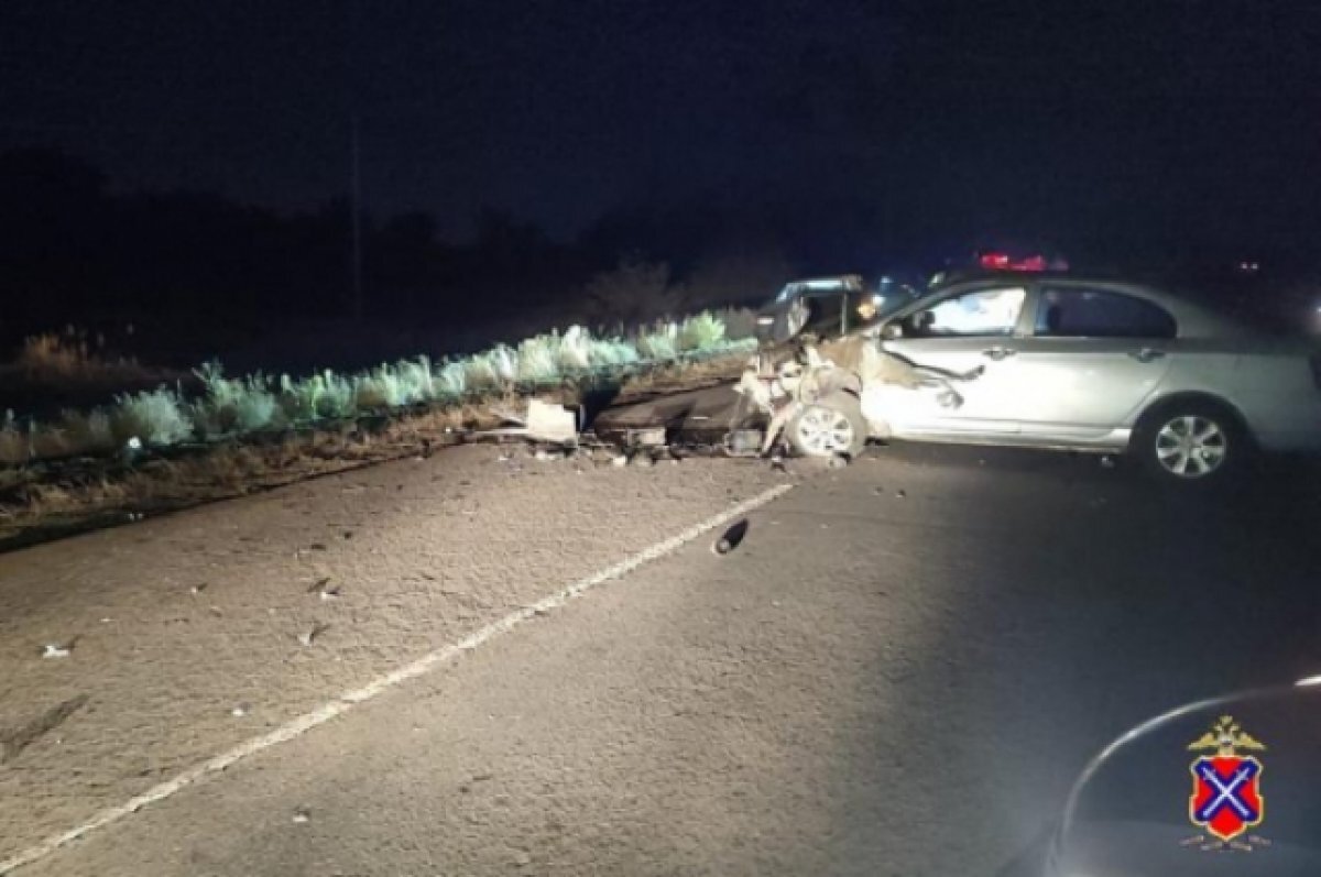    Водитель «пятнадцатой» погиб в лобовом ДТП с иномаркой под Волгоградом