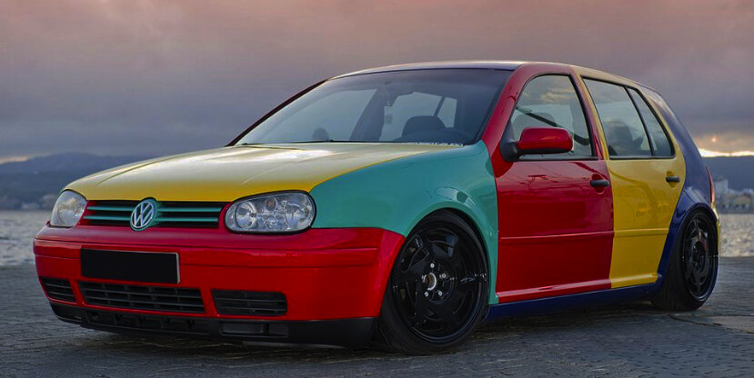 Golf 3 Harlekin