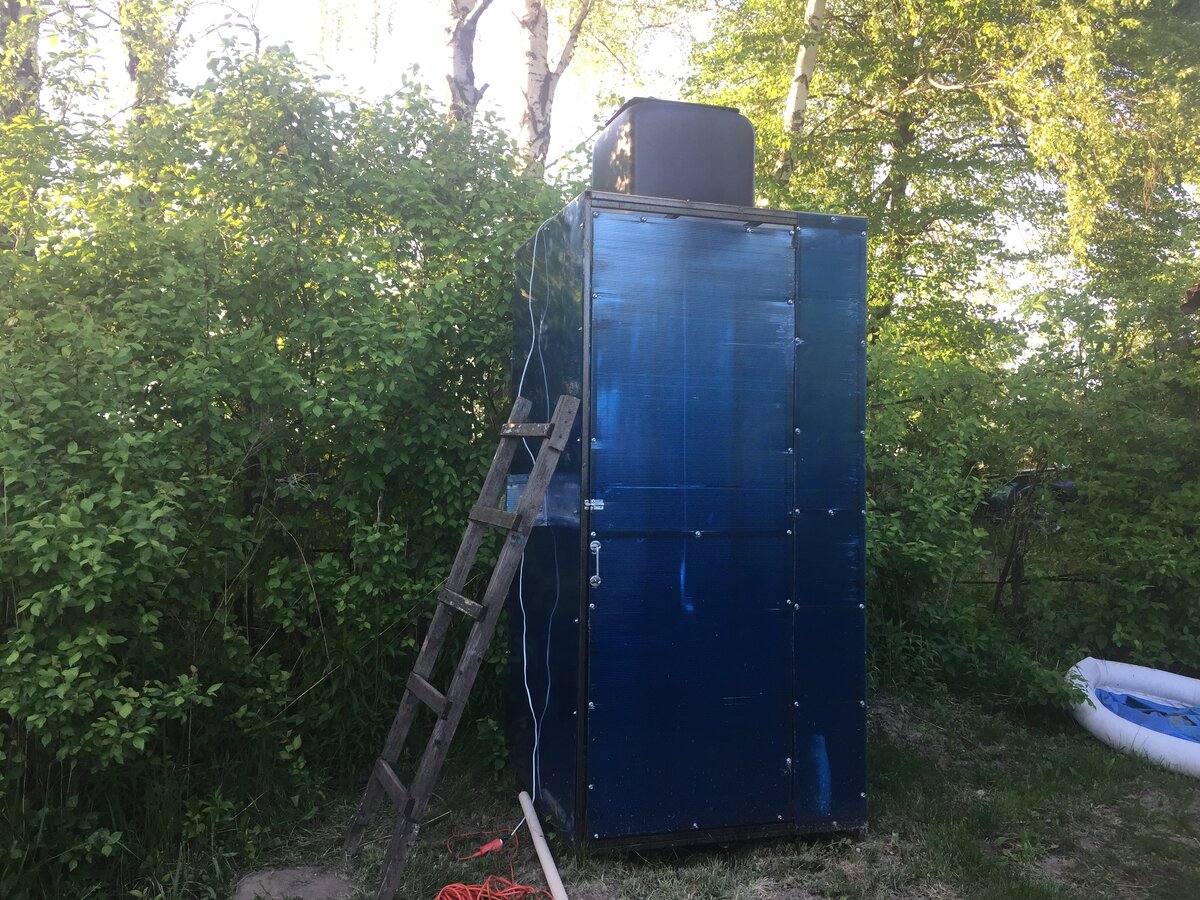 Наш дачный душ