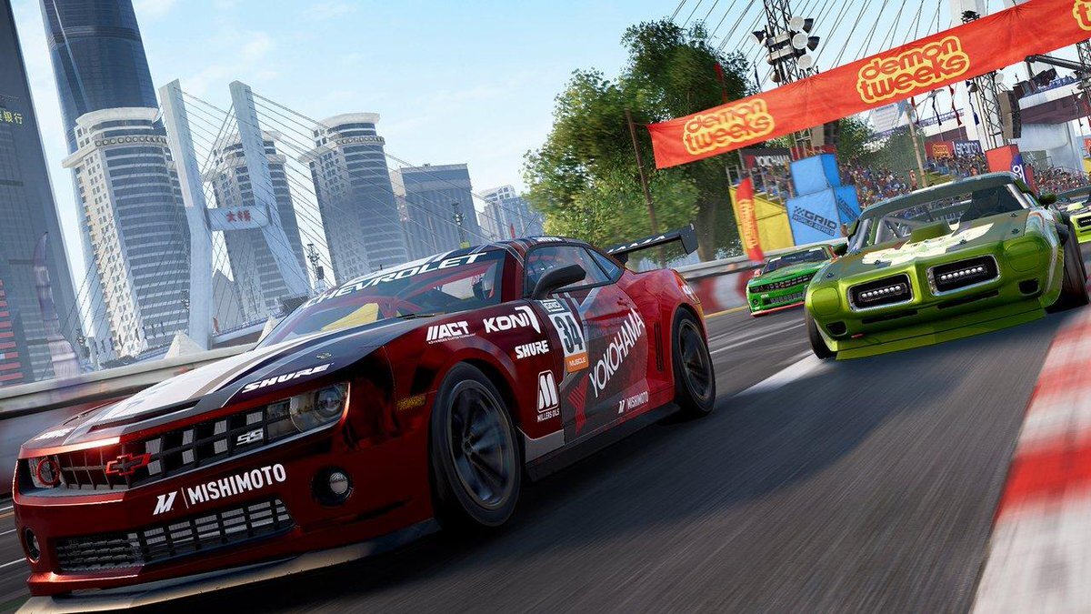 Скриншот анонсированной GRID. Источник: https://twitter.com/codemasters