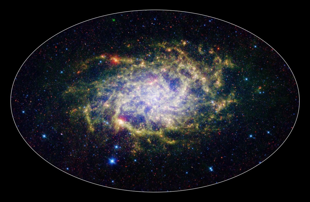 Есть ли пространство. M33 Галактика. Galaxy m33. Граница Вселенной. Плоская Вселенная.