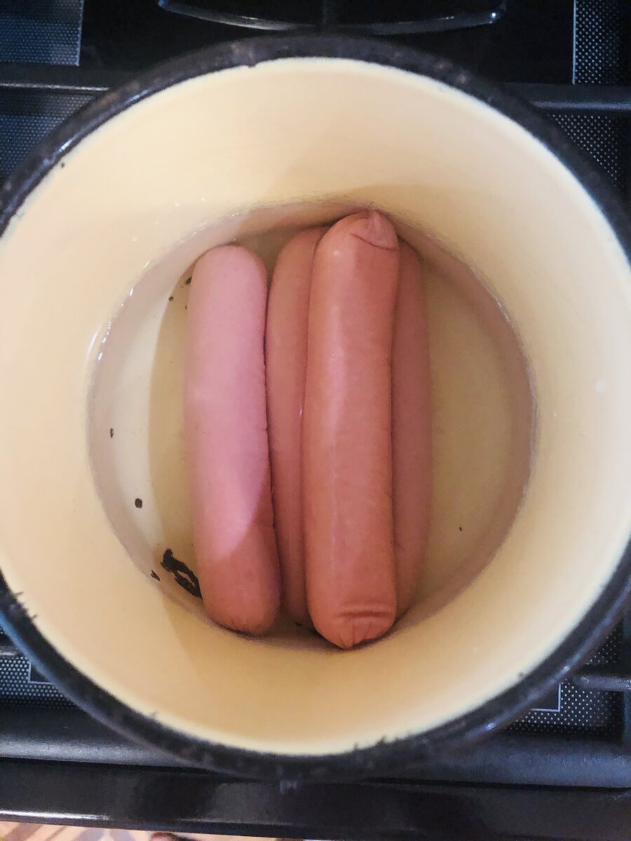 Варим сосиски