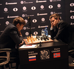 Как я играл в шахматы с Сергеем Карякиным: взял интервью за доской