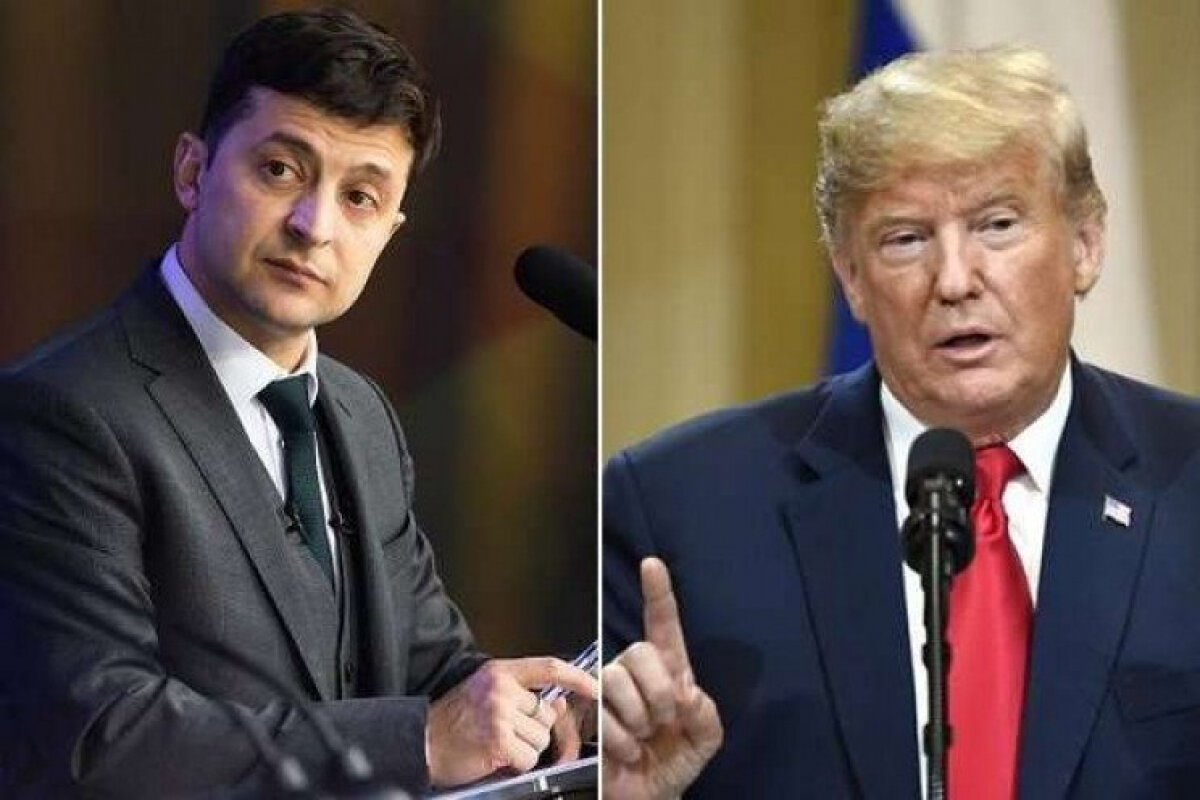 Владимир Зеленский и Дональд Трамп