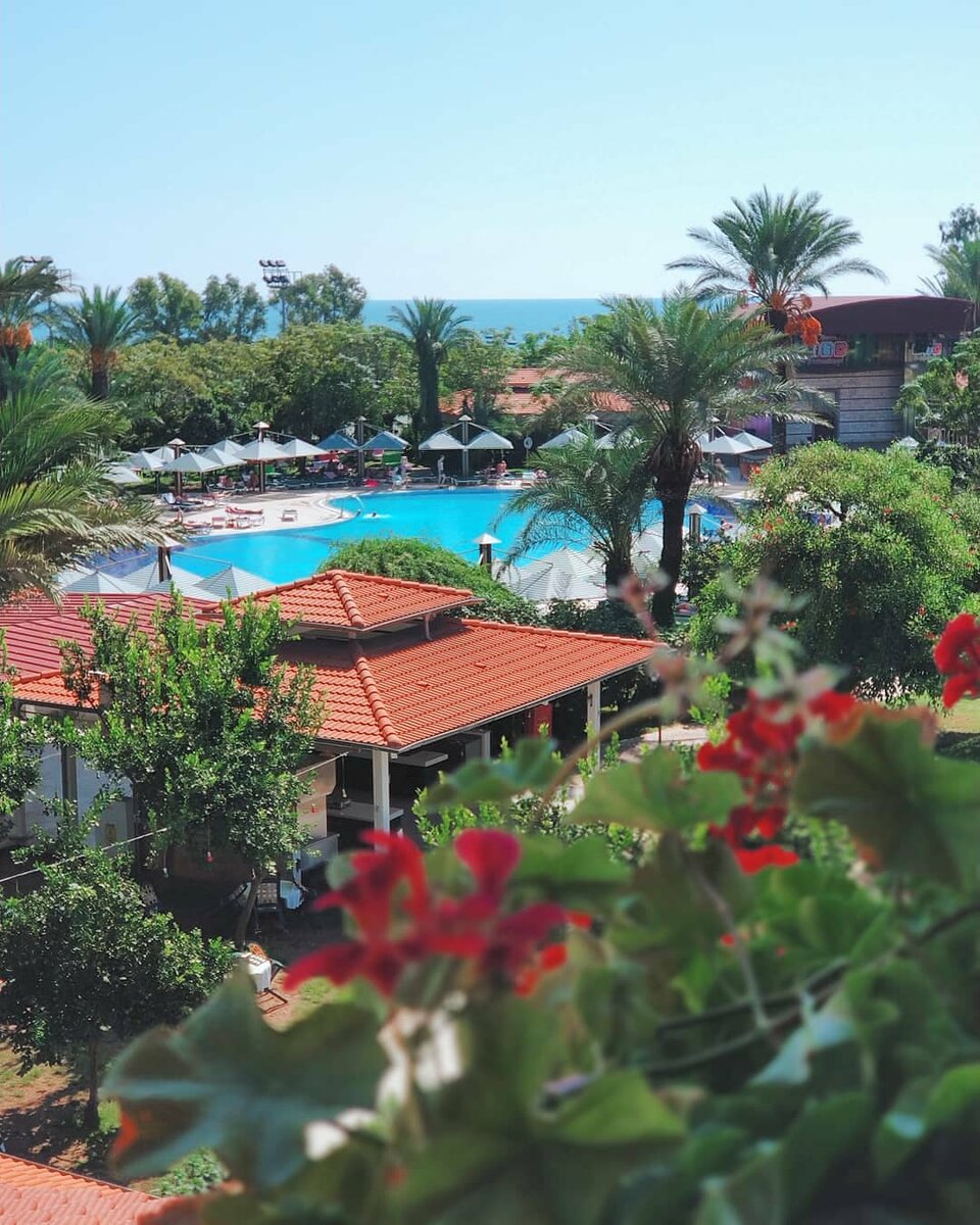 Отель. Вид с 3 этажа