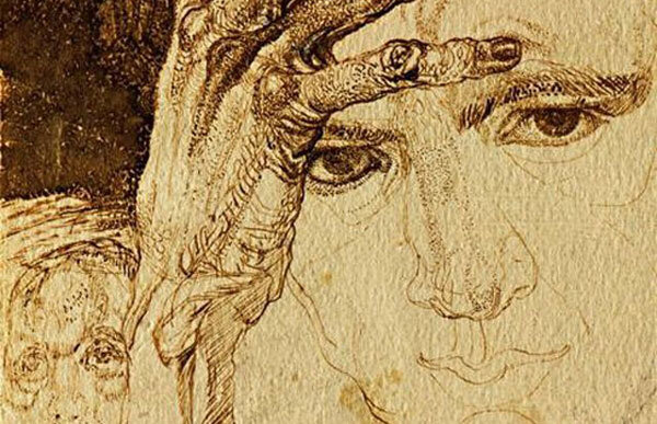 П.Филонов. Автопортрет. 1921 г.