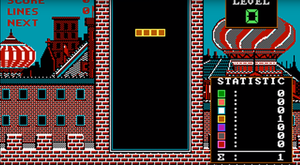 Так выглядел тетрис для США