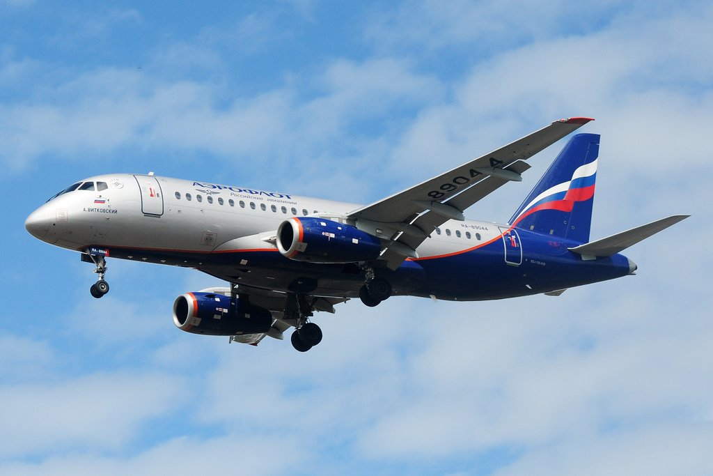 RA-89044 - Aeroflot - Russian Airlines - Sukhoi Superjet 100-95B "А. Витковский" из Вильнюса 