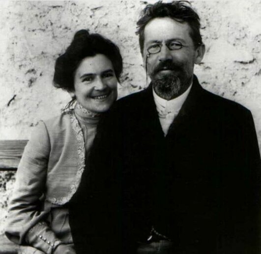 Ольга Книппер и Антон Чехов