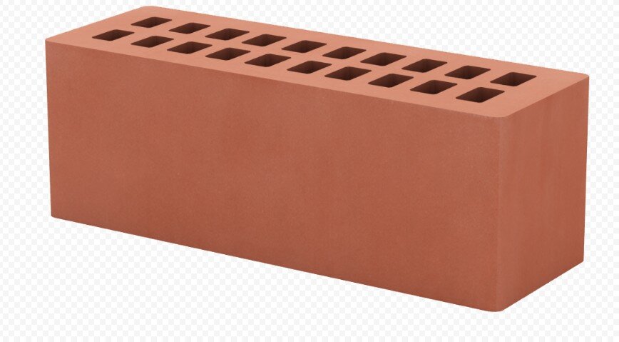 Кирпич утолщенный "евро" формата 0,9НФ