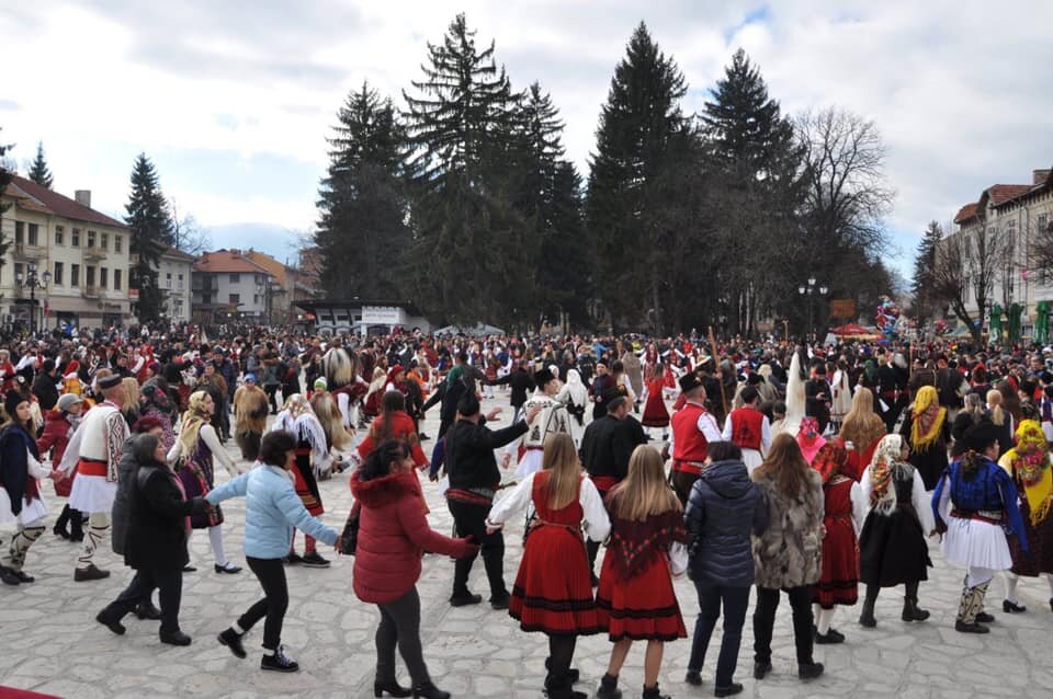 Праздник "Старчевата" в городе Разлог - из года в год, из века в век, 1 января...