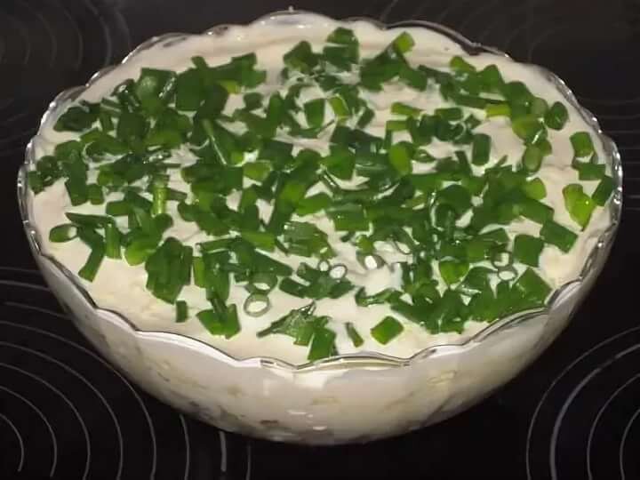 Салат с необычным вкусом. ПОПРОБУЙТЕ!