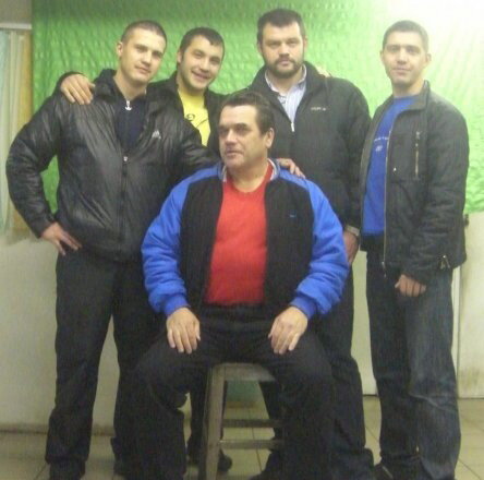 Владимир с сыновьями от первого брака