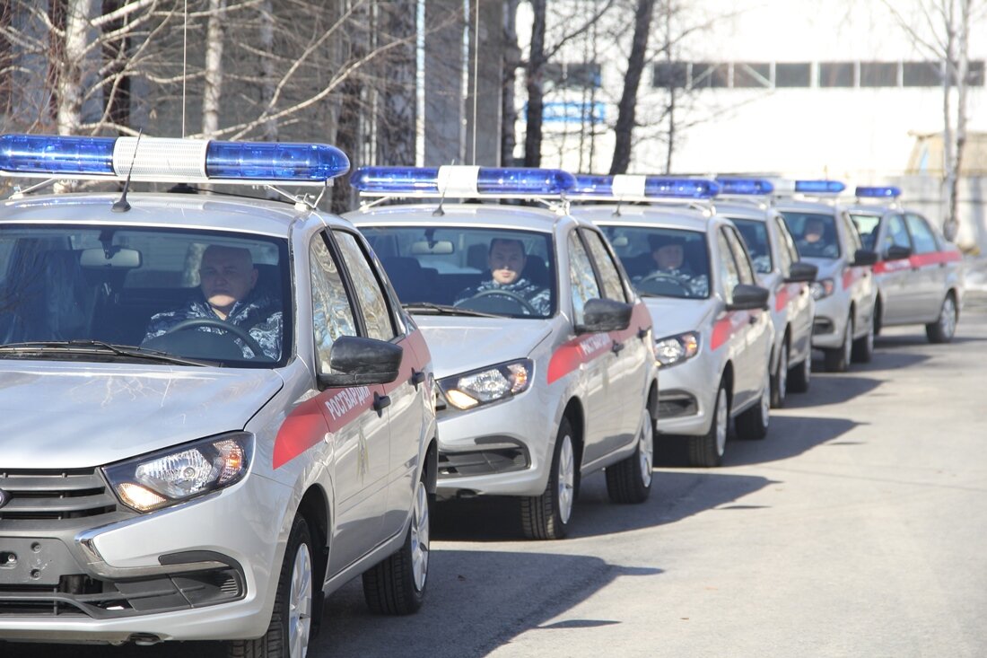 Автопарк Росгвардии