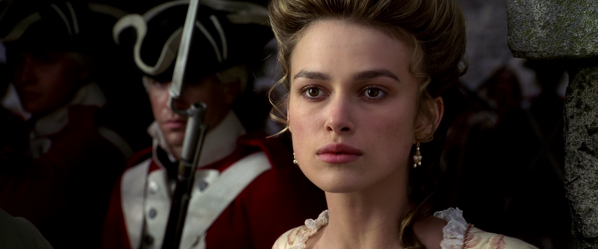 Пираты Карибского моря: Проклятие Черной жемчужины. Режиссёр Гор Вербински. США. 2003. Рейтинг фильма - 8,143. 538-е место в Золотой Тысяче.