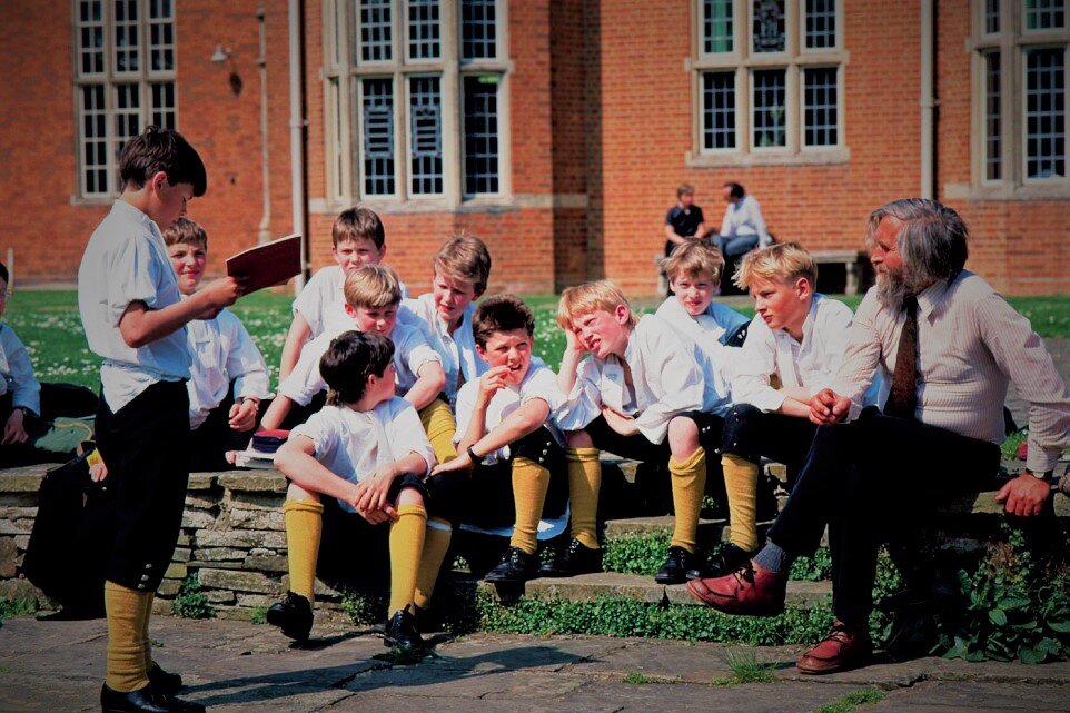 Уроки на открытом воздухе — мечта моих школьных лет.