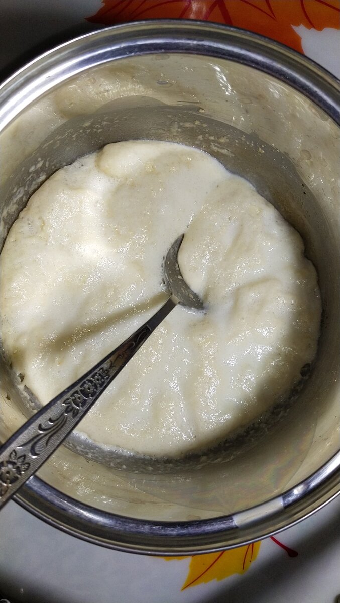 Готовая опара